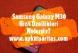 Samsung Galaxy M30 Gizli Özellikleri Nelerdir?