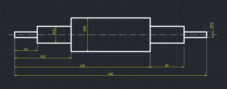 autocad offset komutu örnek uygulama kademeli mil