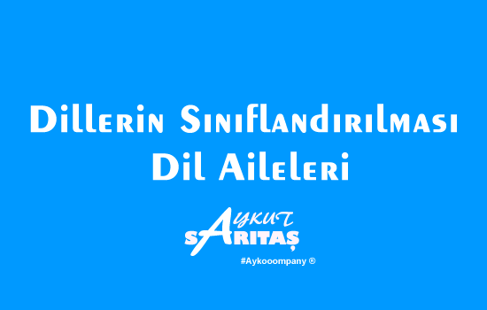 Dillerin Sınıflandırılması Dil Aileleri