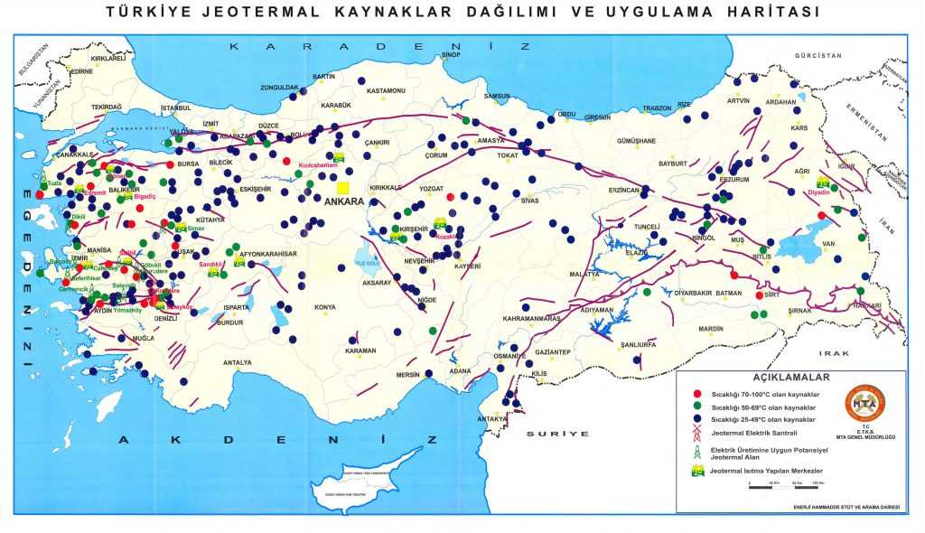 Türkiye'nin jeotermal Enerjisi Santralleri