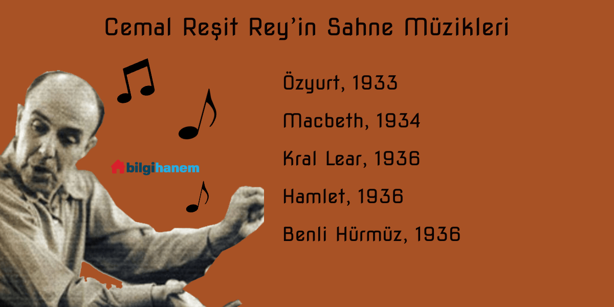 Cemal Reşit Rey’in Sahne Müzikleri